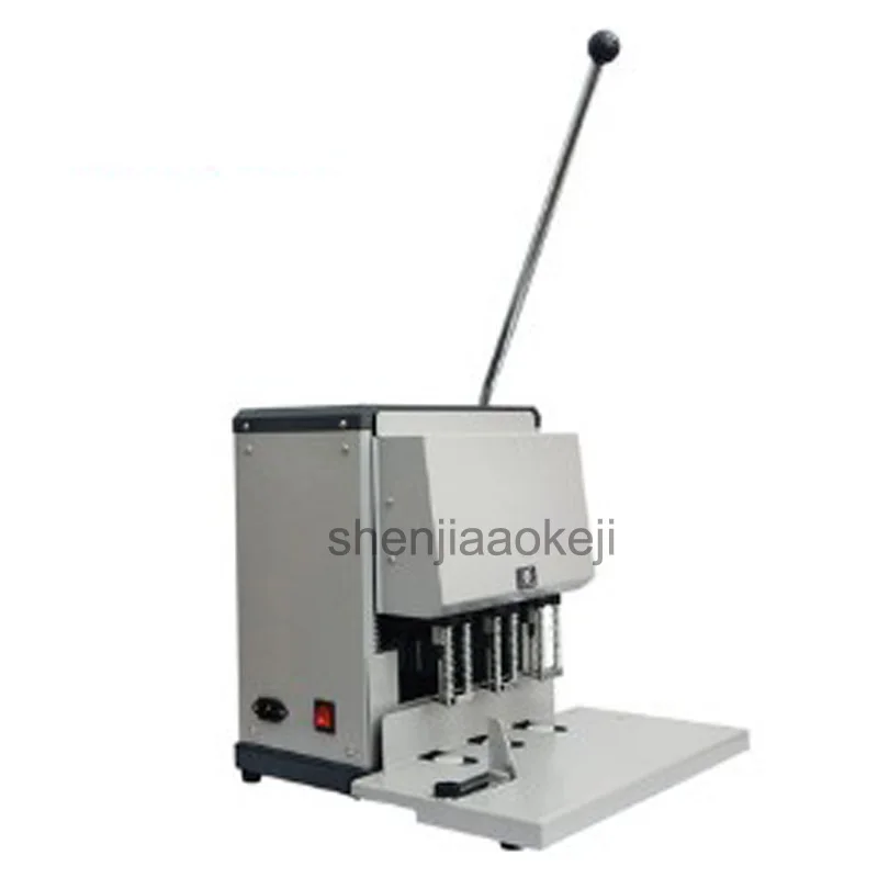 three-hole drilling machine financial voucher binding machine electric ticket punching machine drill size 3-8mm (optional)