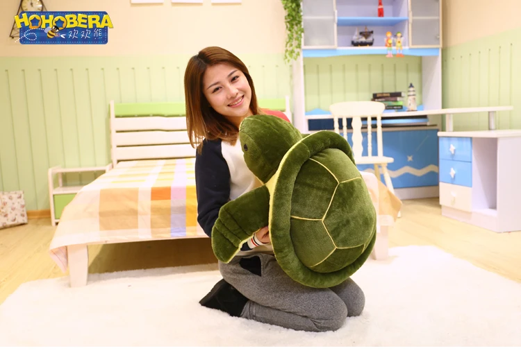 new plush creative green turtle toy new sea turtle toy gift doll about 55cm 0203