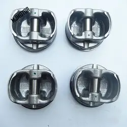 Pistons Rings kit / pistons and pins kit for Chinese SAIC ROEWE 350 MG3 MG5 1.5L engine Auto car motor part 10046260