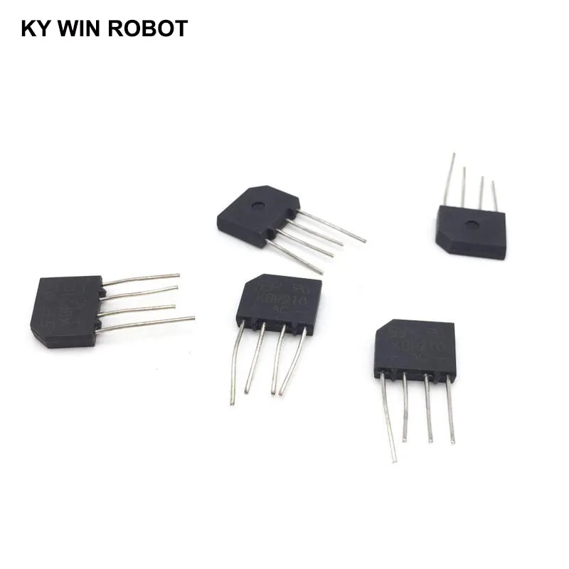 5PCS 2A 1000V diode bridge rectifier KBP210