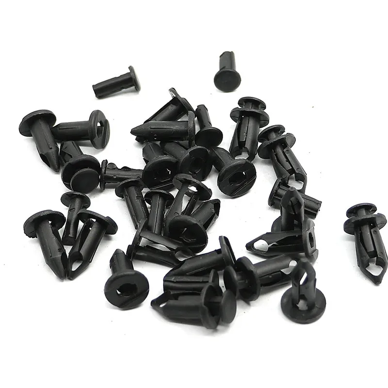 50X 8mm Fender Push Pin Clips Body Rivet M8 Hole Screw Bolts For Polaris Sportsman Rangers Rzr 7661855 ATV 450R Z400 Z499 LTR45