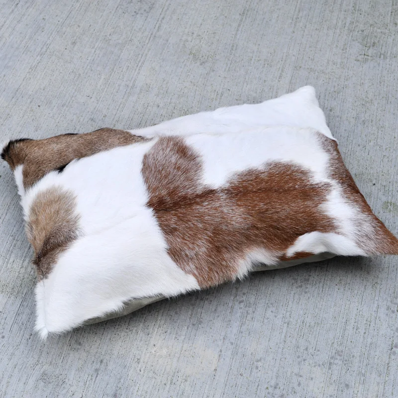 Free Shipping CX-D-134B Size Customized Real Natural Fur Genuine Kid Lamb Fur Pillow Cushion Seat Cushion