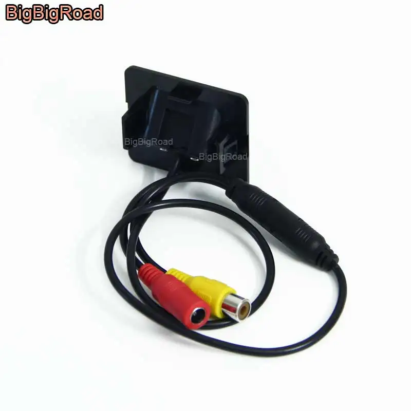 BigBigRoad Car Rear View Reversing Backup Camera With Power Relay / Filter For Mazda 3 Mazda3 Axela BM Sedan 2013 2014 2015 2016