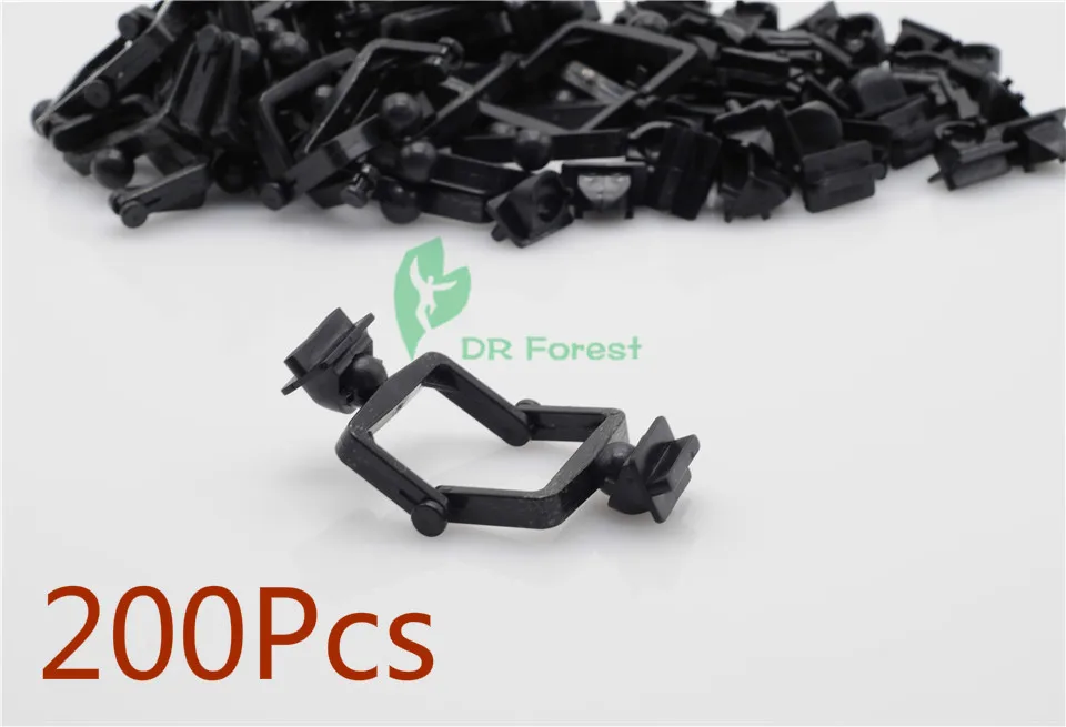 

New 200Pcs Dental Lab Plastic Disposable Articulator Ceramco Articulator Black