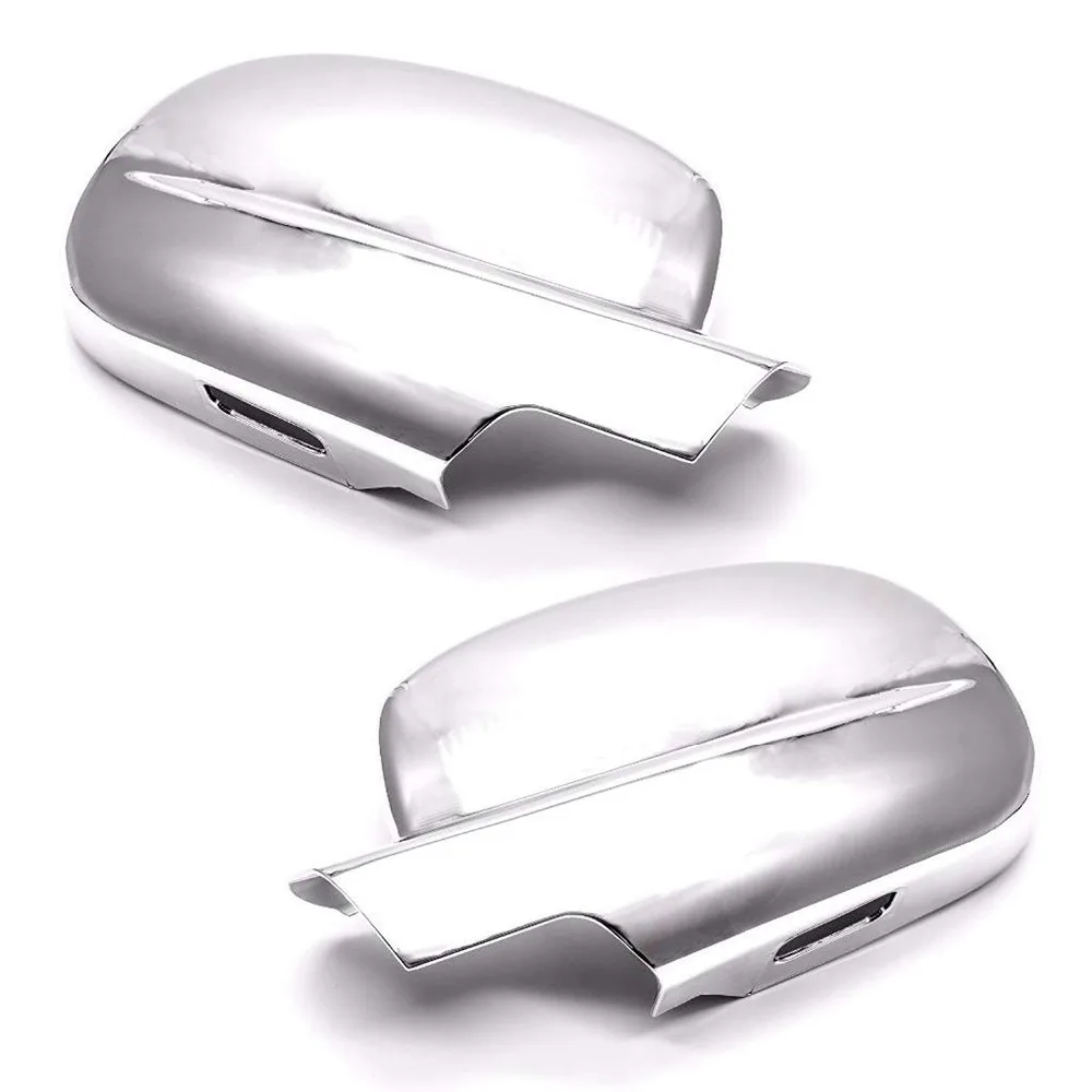 Chrome Side Mirror Cover For 2007-2013 Silverado Suburban Tahoe Avalanche GMC Sierra Cadillac Escalade