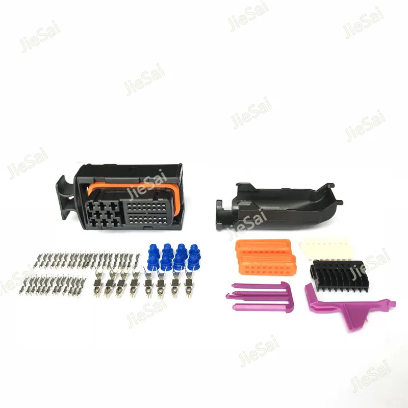 Conector ECU de 40 Pines, Conector de arnés de encendido con Pin 038906379B para VW, Audi, BMW, 906 379 B