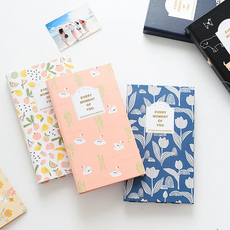 New Arrival (6 Styles Can Chose) Floral Cover Children Cute Holds 84 Photos 3.5x2.1 Inch Instax Mini Camera Album Photo Album