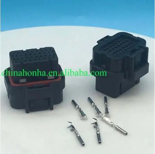 FREE Shipping 1/2/5/10 pcs/lots 34 Pin/way 4-1437290-1 Female Tyco AMP Auto Oil Gas Connector Automotive Socket connector