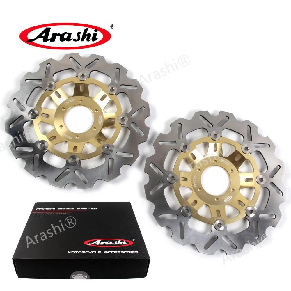 Arashi 1 Pair For HONDA CBR250RR L / N / R  MC22. NC22 1990-1999 CNC Floating Front Brake Disc Rotors CBR 250 RR CBR250 250RR