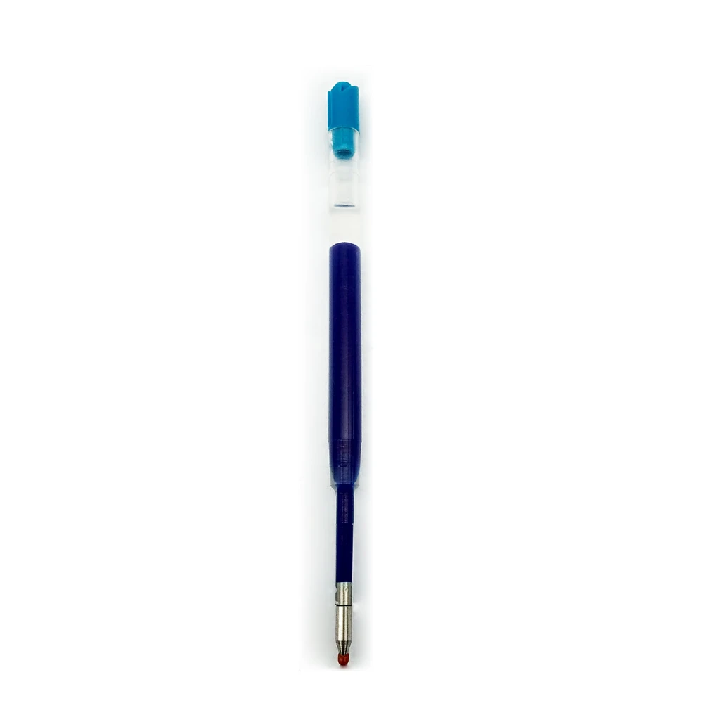 Recarga de tinta azul para xiaomi mijia pen, versão de metal com 0.5mm, substituição somente para caneta mijia de cor dourada e prateada