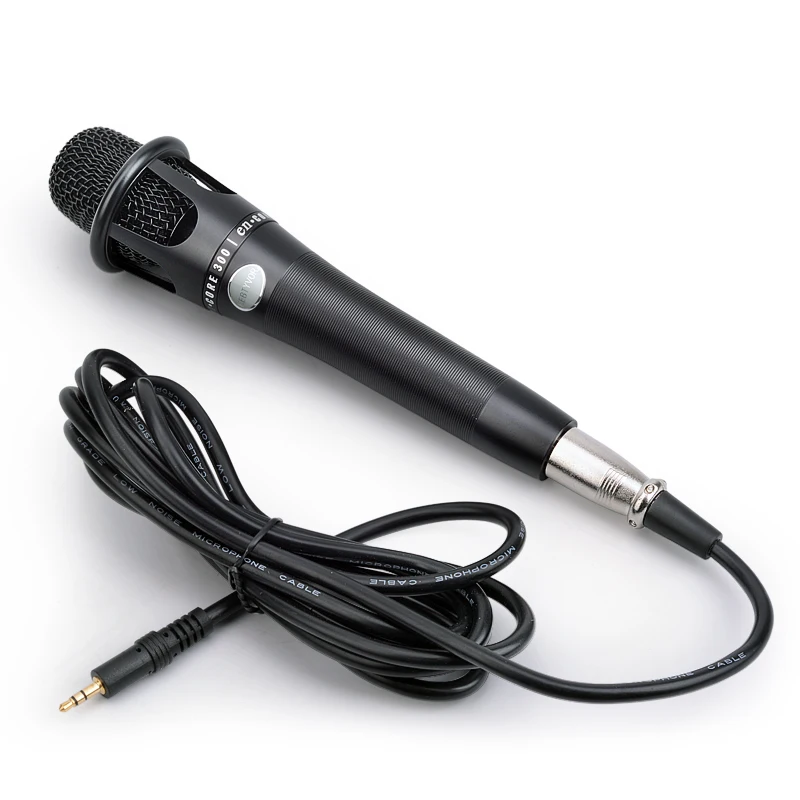 Microphone à condensateur XLR professionnel à Large diaphragme, E-300, avec support, pour Studio, ordinateur, enregistrement Vocal, karaoké
