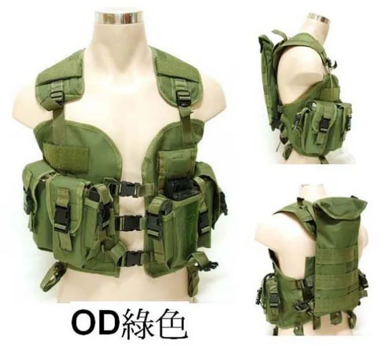 

Outdoor 97 US Navy seals CQB LBV modular lightweight tactical vest including 2.5L water pouch dropship