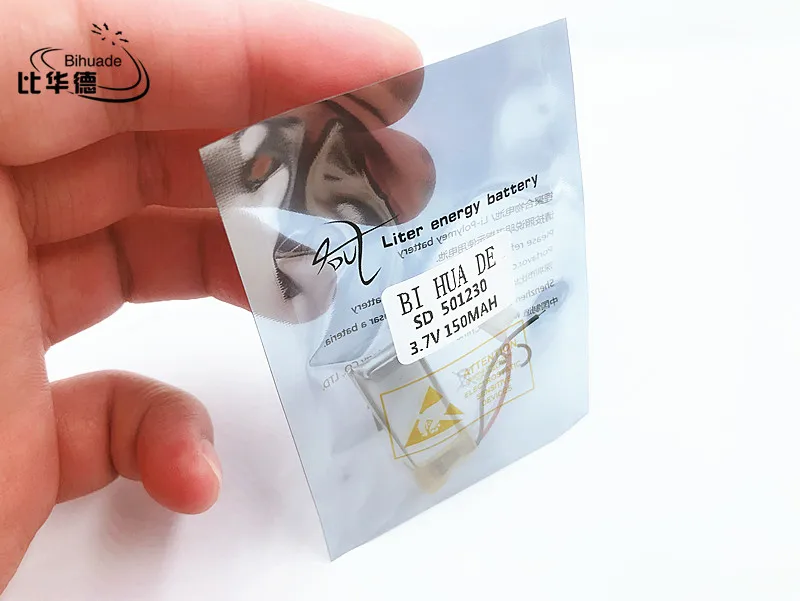 Li-po-auriculares 051230 501230 150MAH BT150, batería de polímero de litio de 3,7 V, 10 unidades