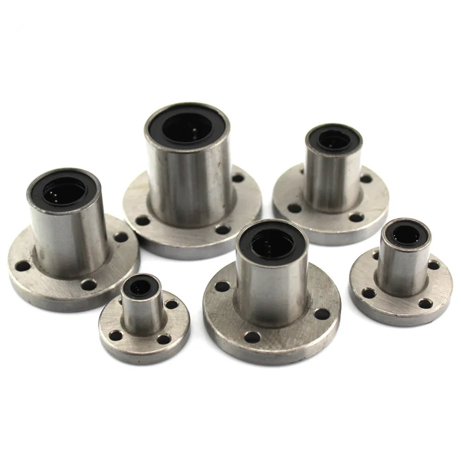 13mm J490 Linear Motion Bearing Carbon Steel Flange Round Bearing Reciprocating Motion DIY Machine Parts Drop Shipping Canada