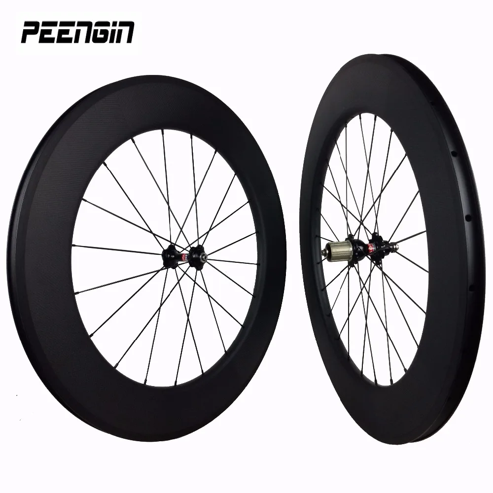 Bike Road Wheelsets For Sale 700C Carbon-Wheels-China Basalt BRAKE 88mm Clincher Cycling Rim 25Mm Wide U Ride Aero Pillar Spoke