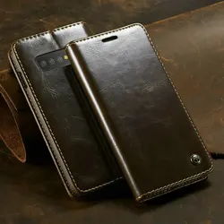 CaseMe a53 A50 A30S A52 A12 Magnetic Wallet Case for Galaxy S21 Luxury Card Flip Case for Galaxy S10e Note 8 9 S22 S8 S9+ Cases