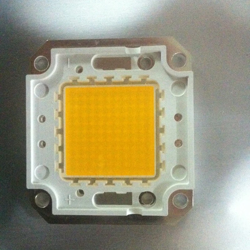 

2PCS/Lot 100W LED Integrated High Power Lamp White/Warm White 3500mA 30-36V 8000-9000LM 45*45mil Taiwan Chip