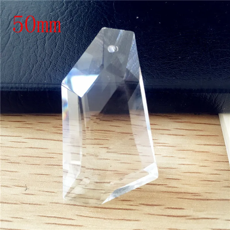 300pcs High Grade 50*27*16mm Crystal Chandelier Pendants Parts For Lighting Lamp Suncatcher Wedding Home Marriage Decoration