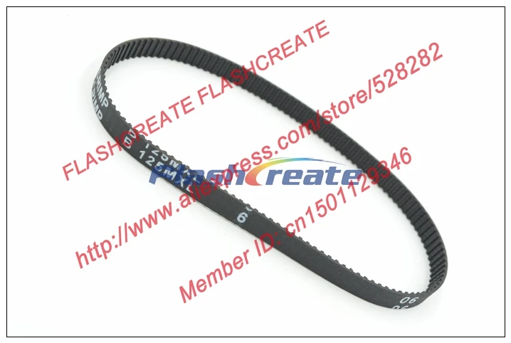 

10pcs B125 MXL Timing Belt Teeth 125 Width 6.35mm Length 254mm B125MXL Rubber Closed-Loop Synchronous Belt Fit MXL Pulley