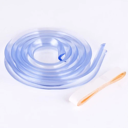 모서리 보호대 테이블 모서리 가장자리 보호 솔리드 앵글 폼 싱글 장착 2M 길이, 신상 어린이 보호 