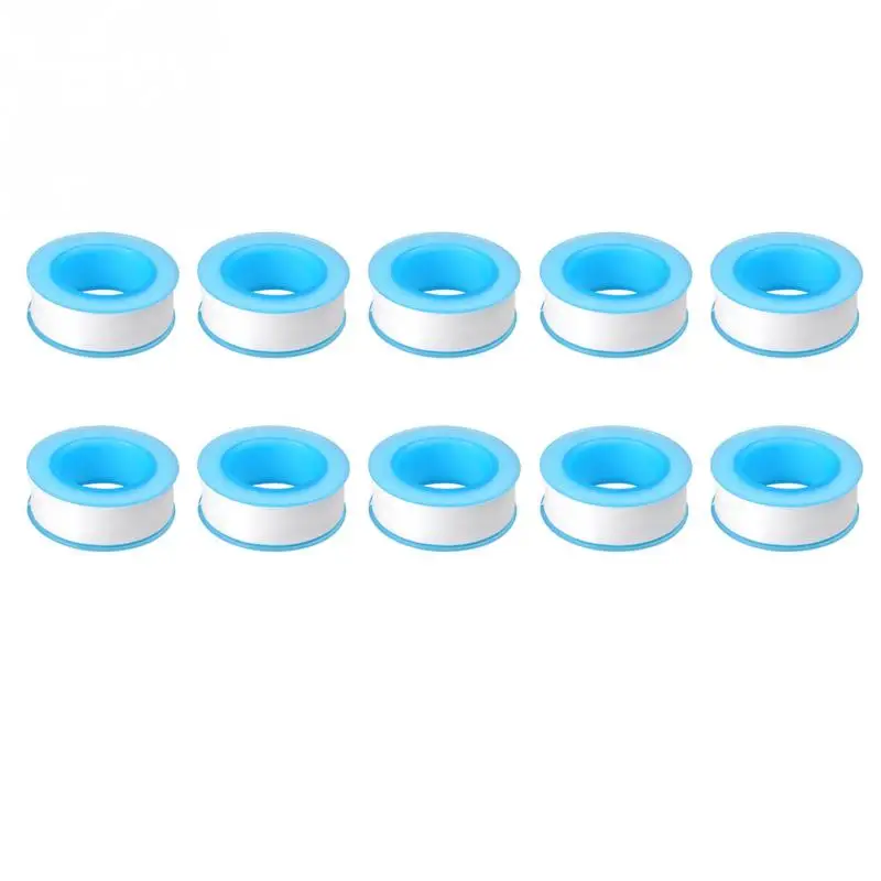 10Pcs Gewinde Band Rolle Sanitär Klempner Passend für Wasser Rohr Abdichtung Haushalt