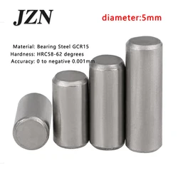50pcs/lot Dia 5*5 6 7 8 10 12 14 15 16 18 20 22 24 25 28 30 Bearing Steel Cylindrical Pins - Dowel Pins-Needle-Positioning pin
