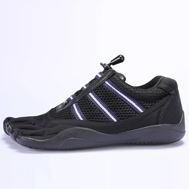 Zapatillas deportivas ligeras y transpirables para hombre y niño, tenis de goma con cinco dedos, antideslizantes, talla grande 45, 44, oferta