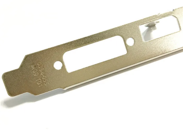 Quadro 600 Q600 그래픽 비디오 카드 DP + DVI 용 오리지널 그래픽 카드 배플, 전체 높이 브래킷