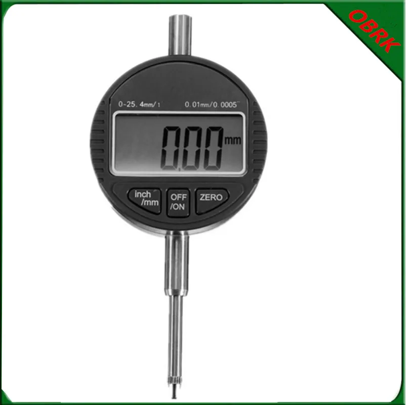 0-25.4mm Precision 0.01 Best Micron Digital Indicator Large LCD Display Electronic I Digital Micrometer Dial Gage