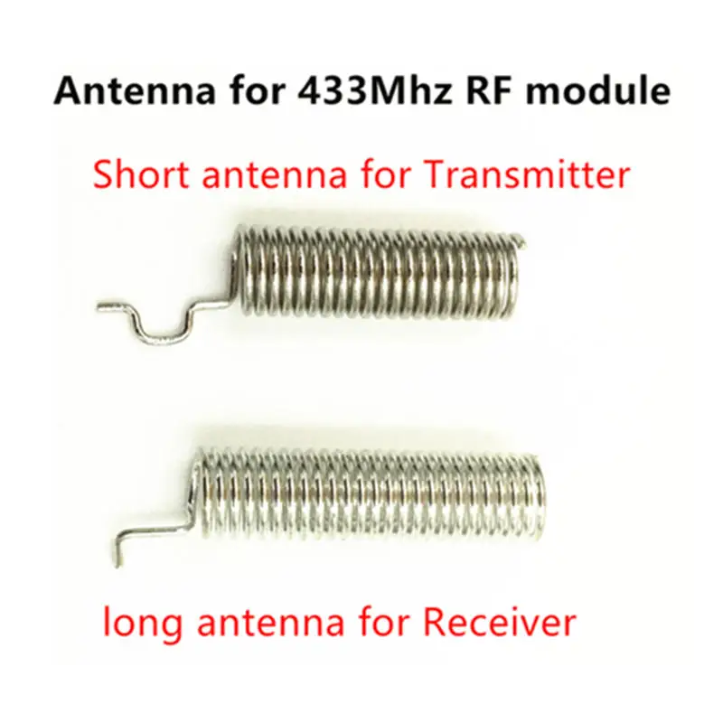 QIACHIP 433 Mhz Superheterodyne RF Receiver and Transmitter Module For Arduino Uno Wireless Module Diy Kit 433Mhz Remote Control