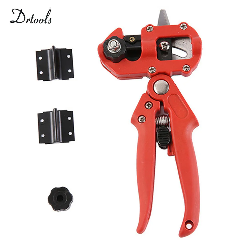 Drtools Grafting machine Garden Tools with 2 Blades Tree Grafting Tools Secateurs Scissors grafting tool Cutting Pruner jt001