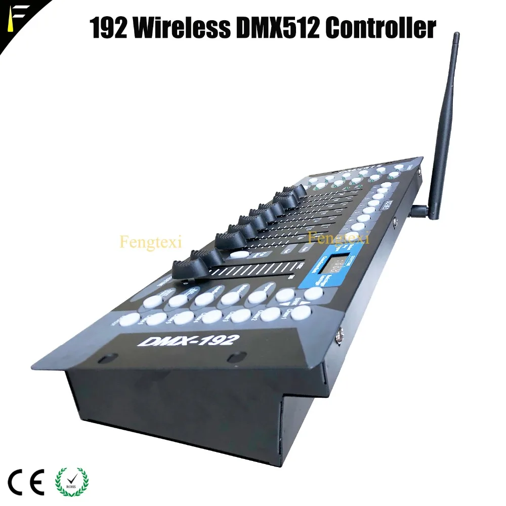 DMX512-1990 Standard Intelligent DJ Lights 192 Console Wireless Mode Controller Mini Small Party Night Club Light Console