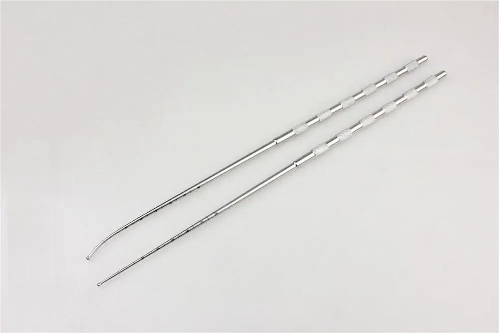 medical Orthopedic Instruments spine Pedicle Probe Hard Probe Lumbar vertebra and Spinal Nerve Probe Straight elbow curved head