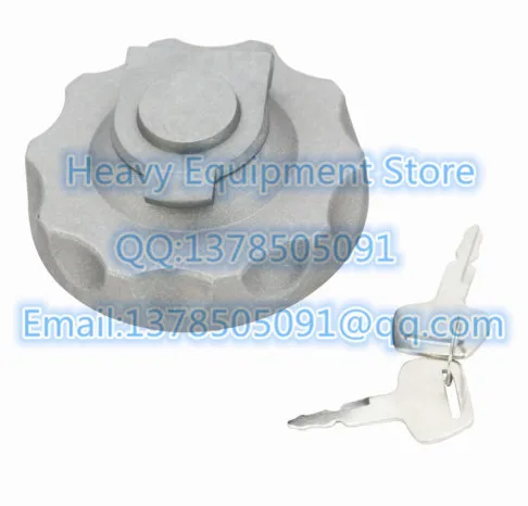 

Locking Fuel Cap With 2 key 31N4-02120 E131-1038 For Hyundai R-5 R-7 Excavator