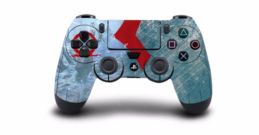 1pcs God of War 4 PS4 Skin Sticker Decal Vinyl For Sony PS4 PlayStation 4 Dualshock 4 Controller Skin Stickers