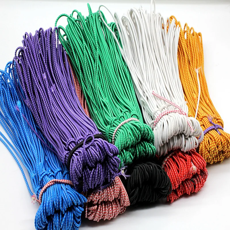 4 Meter Strong Elastic Rope Bungee Shock Cord Stretch String For DIY Jewelry Making Outdoor Project Tent Kayak Boat Bag Luggage