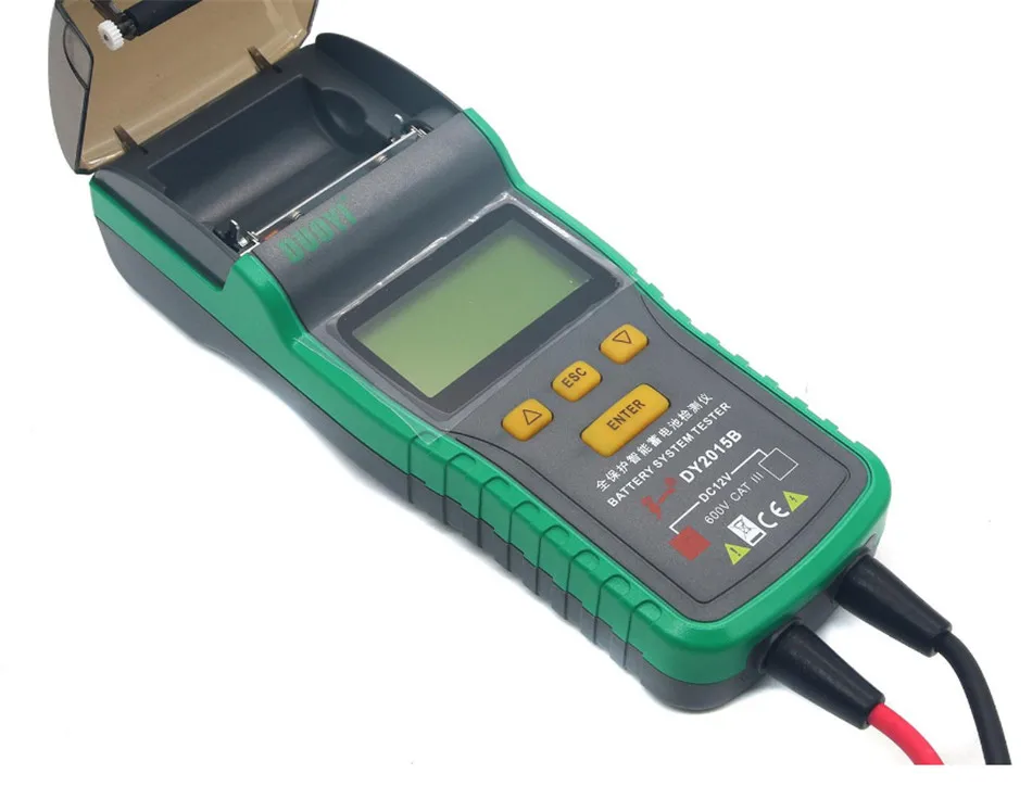Máy Phân Tích Với Máy In Nhiệt 12V Xe Hơi Ô Tô Lưu Trữ Kiểm Tra Pin