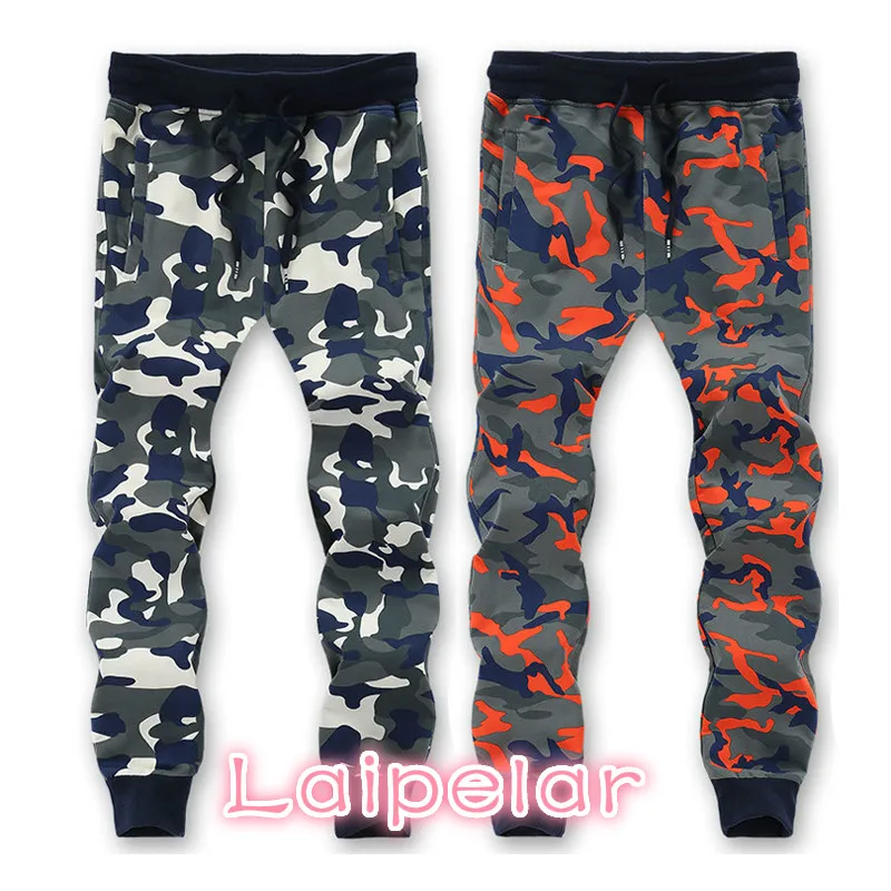 

L-6XL 7XL 8XL=52.54 Inch Waist 95% Cotton Camouflage Sweatpants Men Trousers Sweat pants New Arrived Laipelar