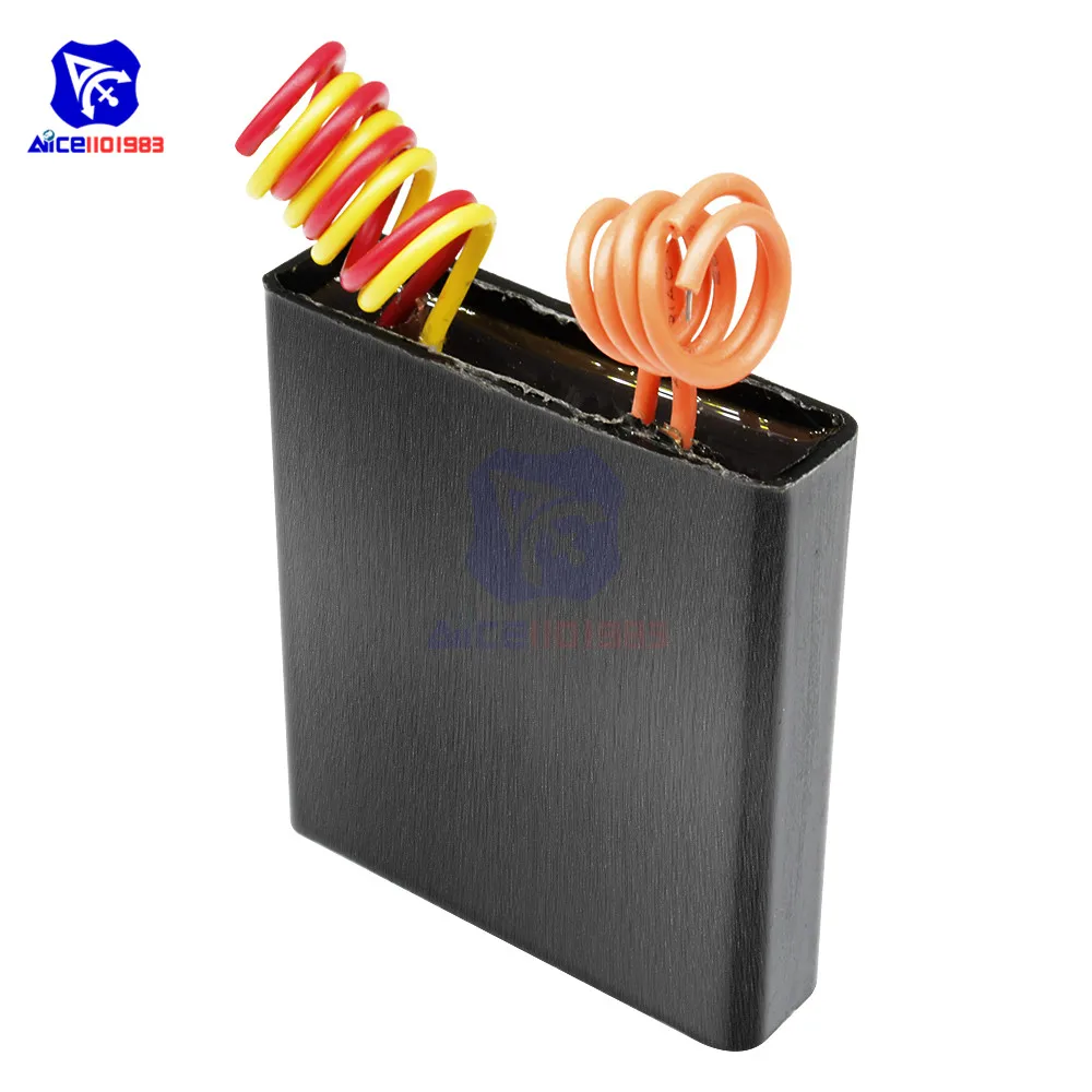 400KV Super DC Arc 3.7V-6V Pulse High Voltage Arc Generator Inverter Ignition Coil Flat-type 1.5-2cm Igniter