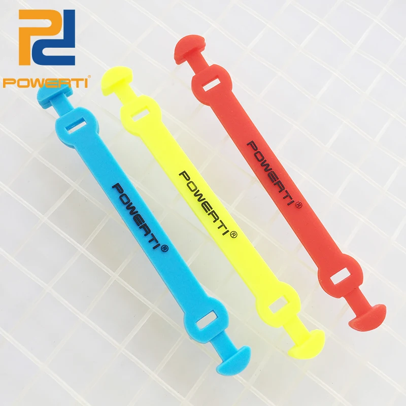 POWERTI 15pcs/lot Silicone Rubber Tennis Vibration Dampener Absorber Reduce Shock  Funny Dampener Yellow Color