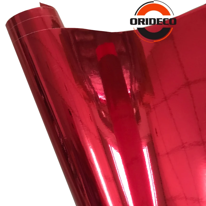 

100/150/200/300/500cm Red Blue Car Chrome Mirror Vinyl Wrap Film Sticker Electro Coating Car Body Wrapping Motorcycle Automobile