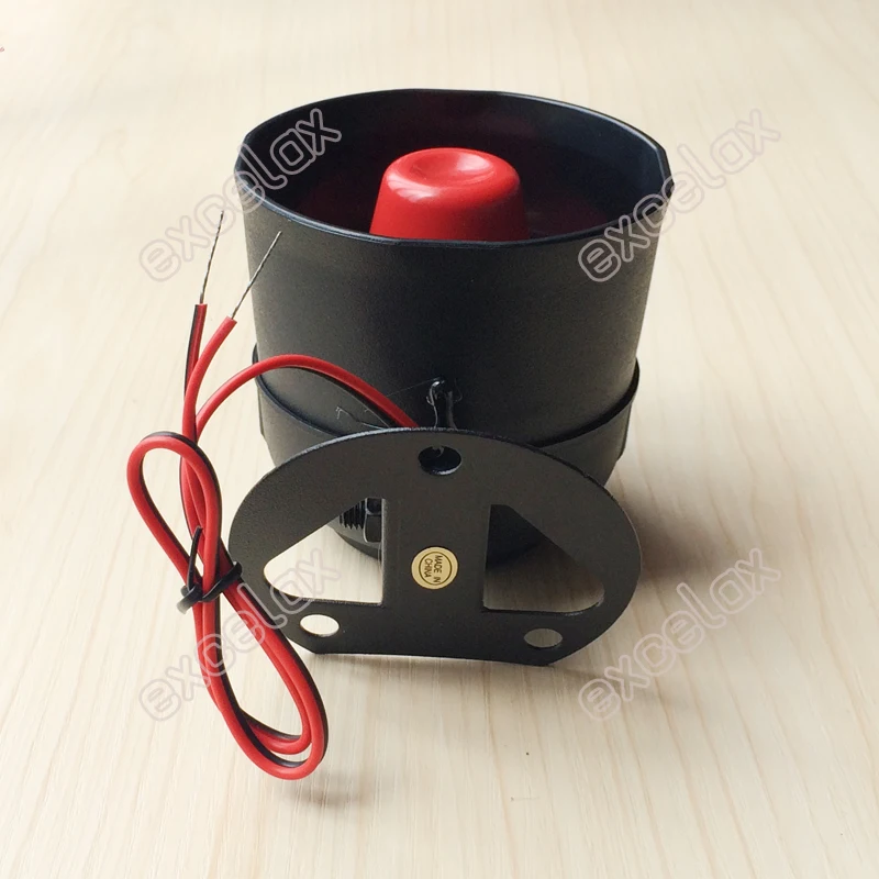 1/6 لهجة في الهواء الطلق الأمن صفارة الإنذار الصوت بوق إنذار المتكلم DC12V بصوت عال ارتفاع حجم المنزل سيارة التسلل السلامة من الحرائق #3