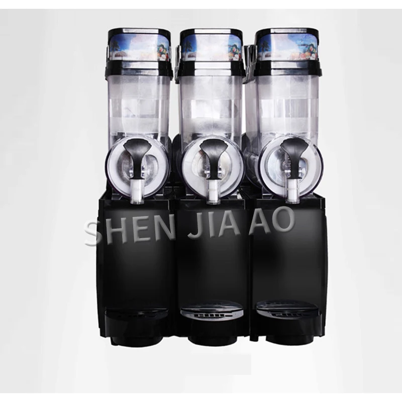 

Snow melting machine commercial 3-cylinder TKX-03 ice Slush Machine snow mud maker beverage machine cold drink makers 45L 220V