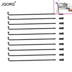 JQORG 10G Black Spokes Diameter 3.15mm Cylinder Black Color Spokes J-bend Length 30-160mm Customize Electric Motorcycle Spokes