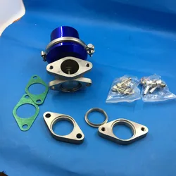 High Performance blue Color Adjustable Universal 38mm External Wastegate