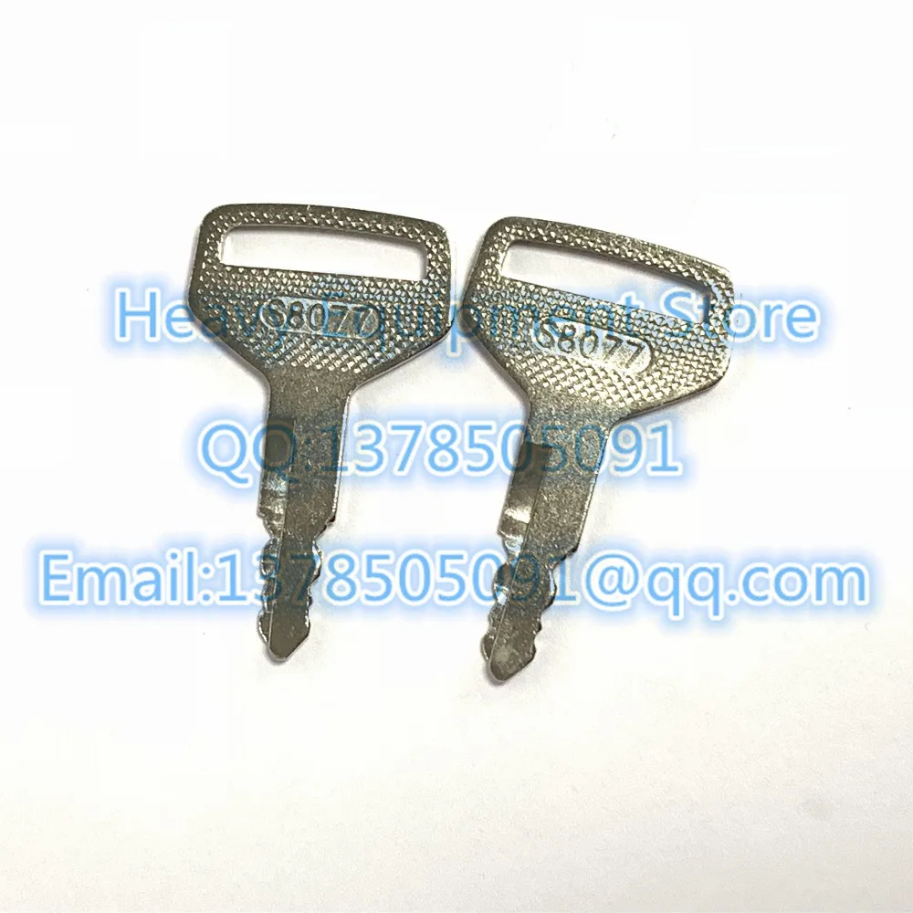 

2pc S8077 Ignition Key 36919-75190 For Kubota M Tractor RTV1100 L3600 L4200 M5040 Free Shipping