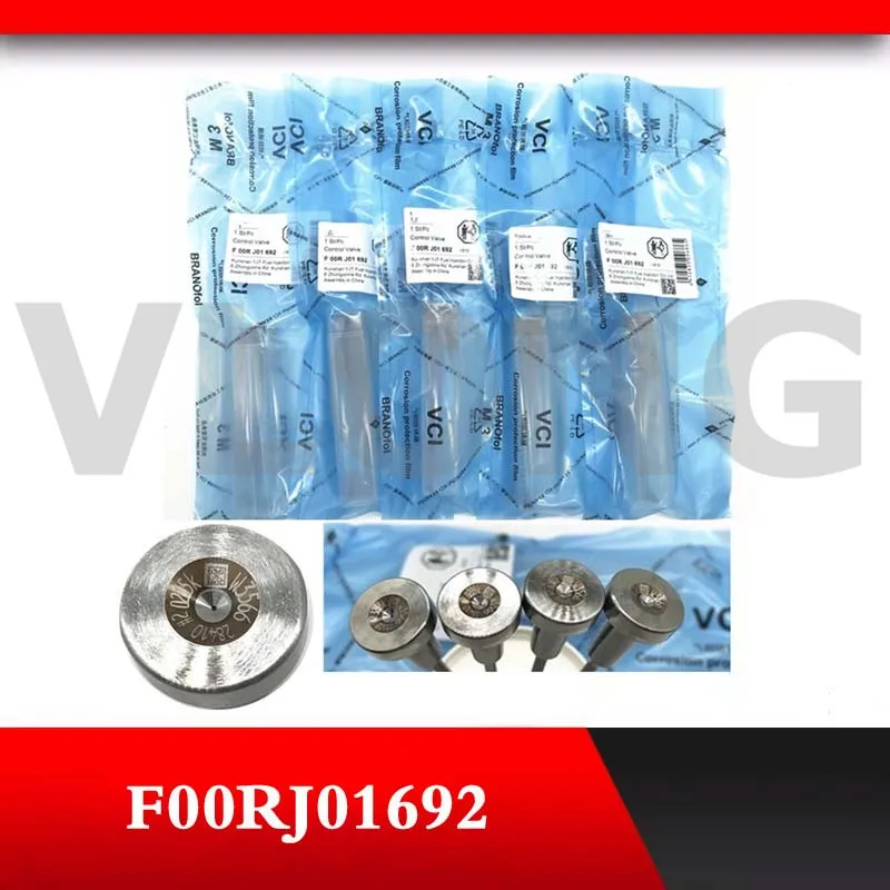 6PCS Common Rail Control Valve F00RJ01692 F 00R J01 692 F OOR J01 692 FOORJ01692 0445120081 0445120130 0445120213 Injector Valve