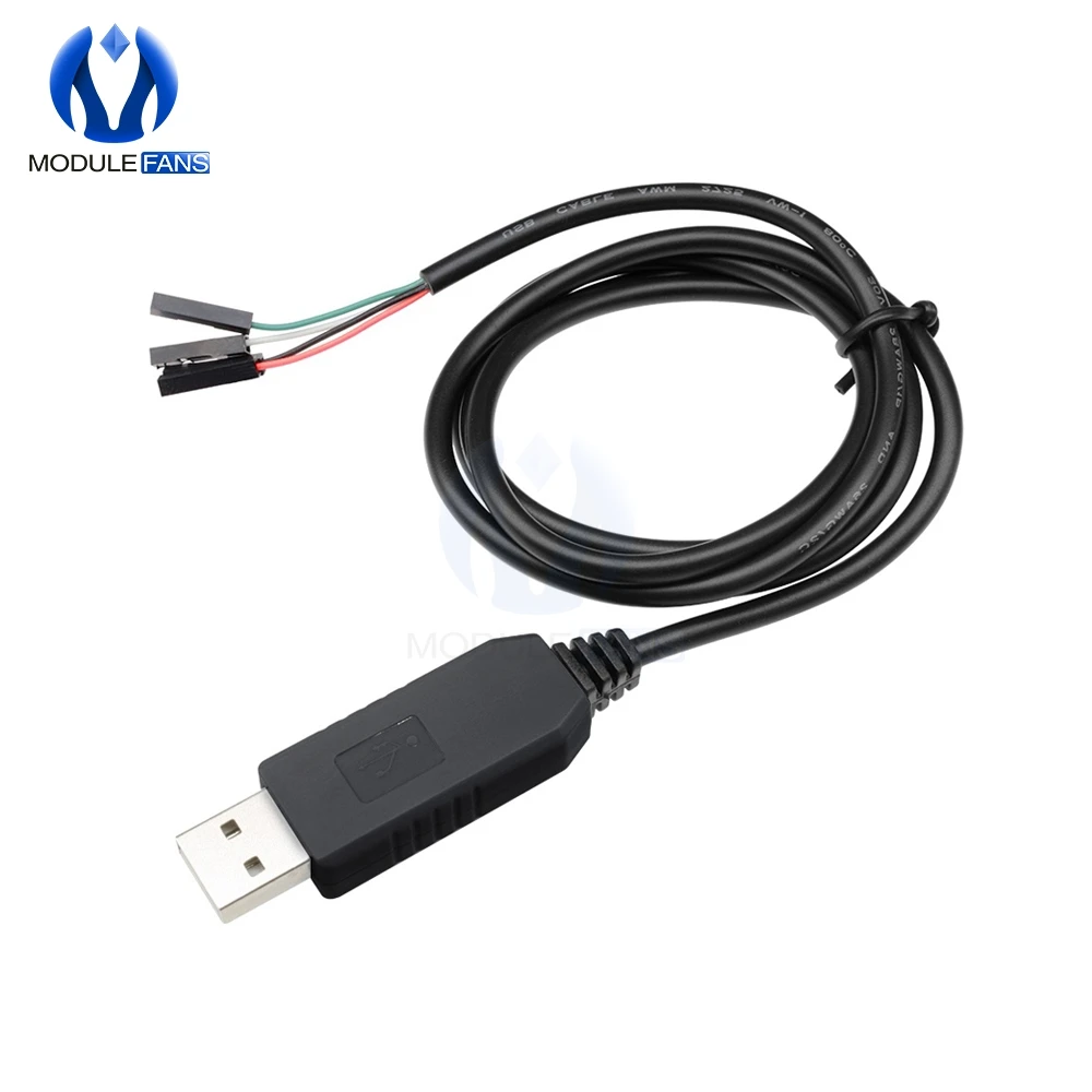 PL2303 PL2303HX USB To UART TTL Cable Module 4p 4 Pin RS232 Converter Serial Adapter Cable Module PL2303HX Converter