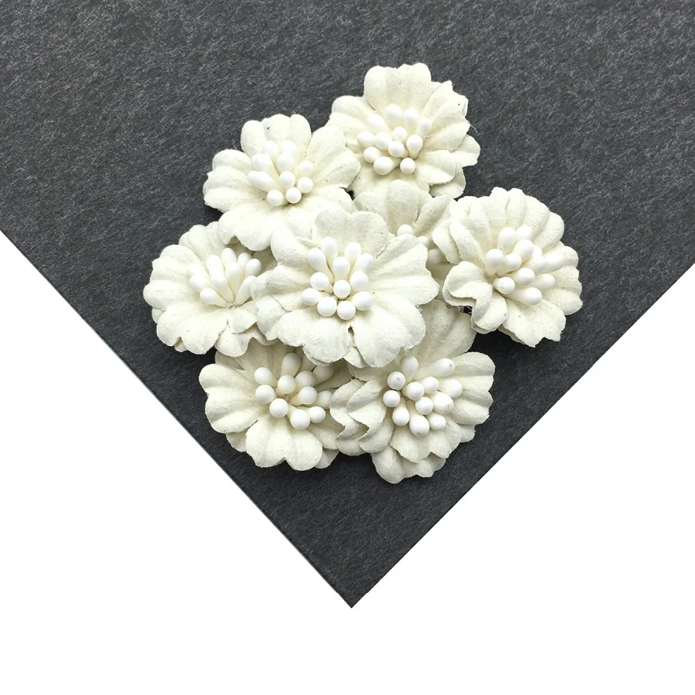CHENGRUI F99, 2 cm, kwiat z tkaniny, naszywki, naszywki na ubrania, zapasy rzemieślnicze diy. Materiał rzemieślniczy, kwiaty do składania, zapasy rzemieślnicze, 10 sztuk/worek — zdjęcie 6