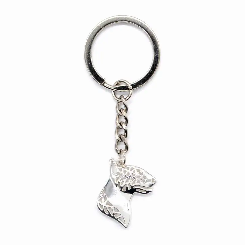 Yorkshire Dog Series Key Chain Jewelry Unisex Bag Pendant Key Holder Keychain